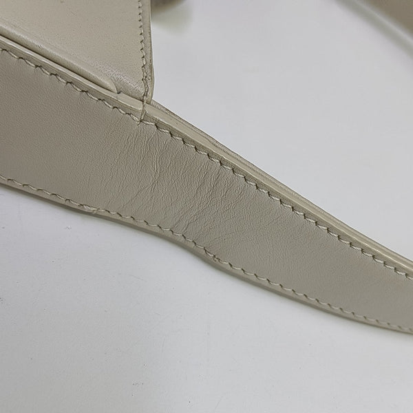 LE 5 À 7 Mini Calfskin White