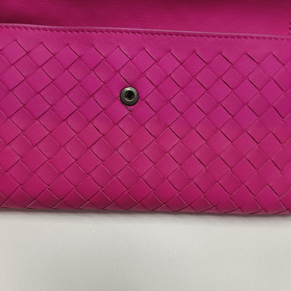 Lambskin Wallet Red