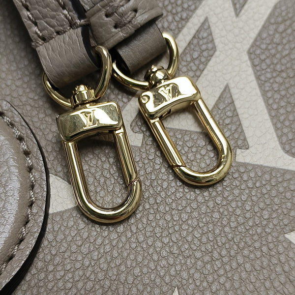 ONTHEGO BB Monogram Calfskin Gray