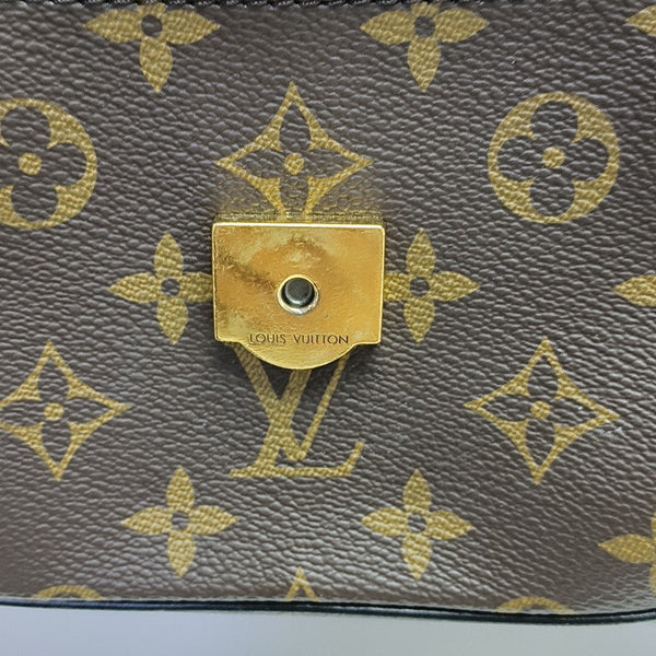 PASSY Monogram Coated Canvas Brown