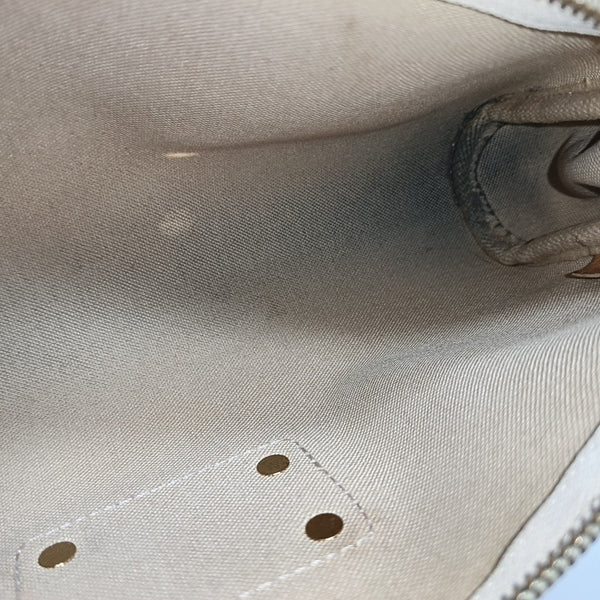 EVA Damier Azur Coated Canvas White