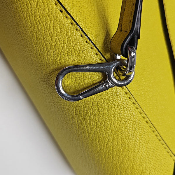 Puzzle Mini Lambskin Yellow