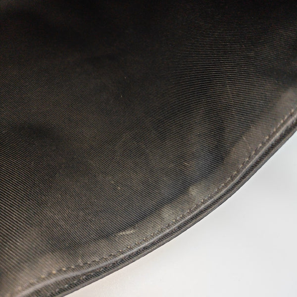 DISTRICT PM Monogram Coated Canvas Black