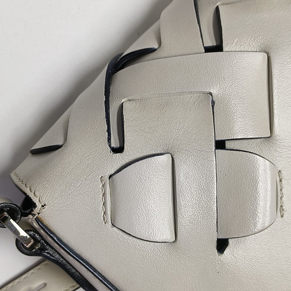 Calfskin Shoulder Bag White