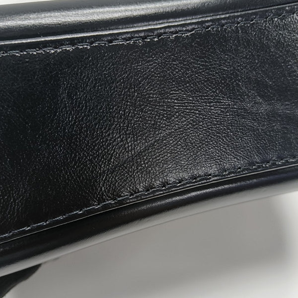 GABRIELLE Small Quilted Calfskin Black