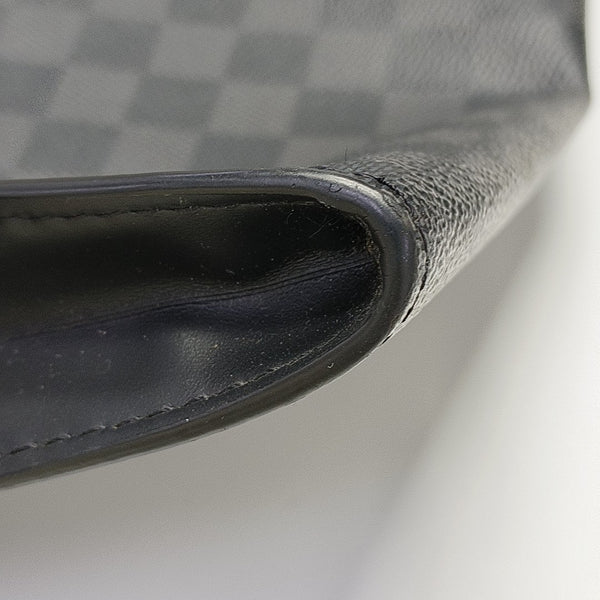 Pochette Jour PM Damier Graphite Coated Canvas Gray