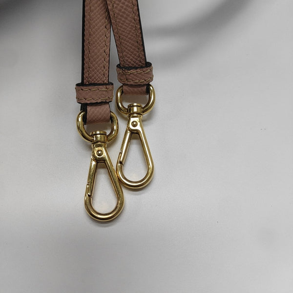 Double Large Saffiano Calfskin Pink