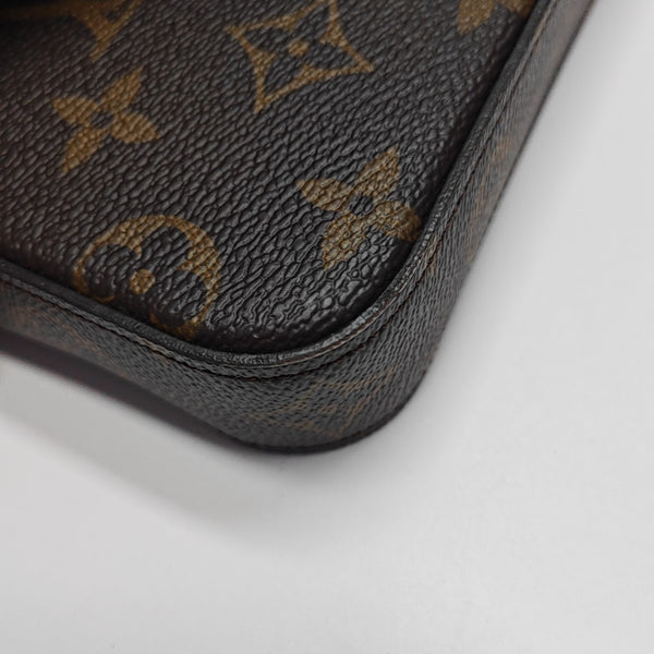 FÉLICIE Monogram Coated Canvas Brown