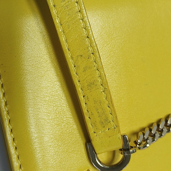 BVLGARI Calfskin Yellow