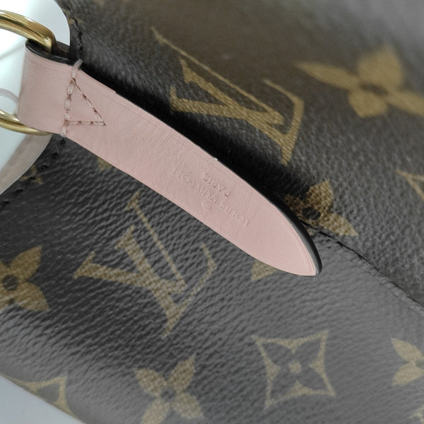 NÉONOÉ MM Monogram Coated Canvas Brown