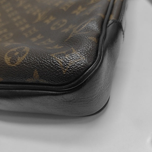 Monogram Coated Canvas Brown