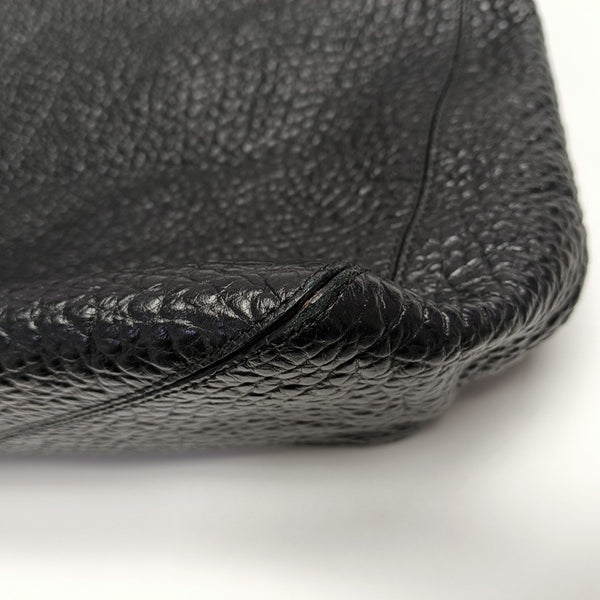 Calfskin Bucket Bag Black