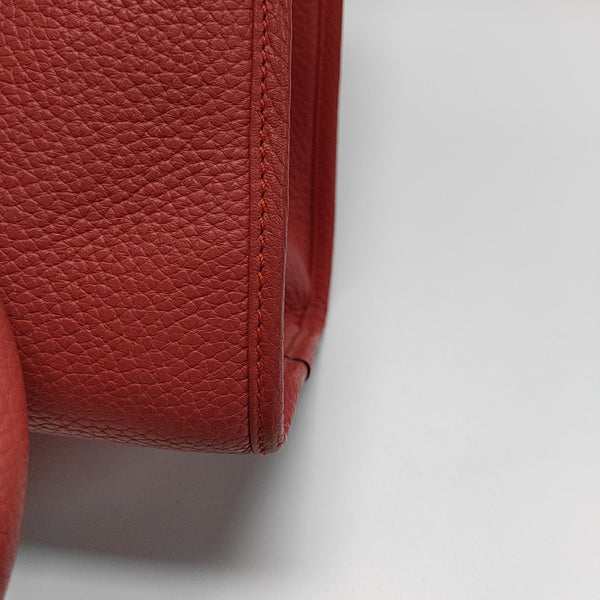 Calfskin Shoulder Bag Red