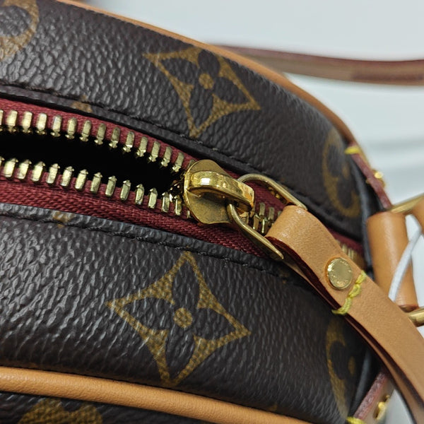 BOITE CHAPEAU PM Monogram Coated Canvas Brown