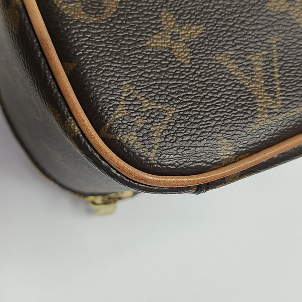 NICE Mini Monogram Coated Canvas Brown