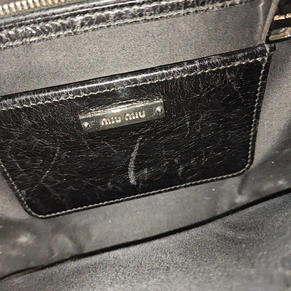Calfskin Shoulder Bag Black