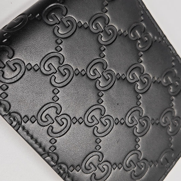 Monogram Calfskin Wallet Black