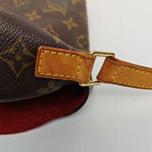 TAMBOURINE Monogram Coated Canvas Brown