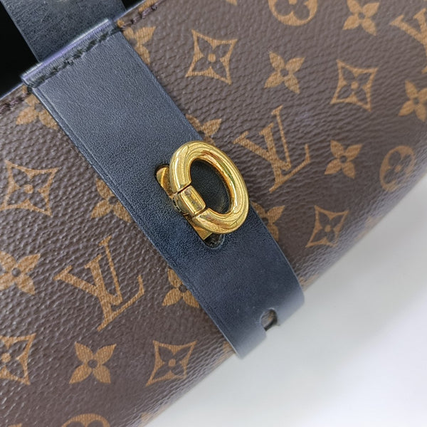 GLASSES CASE Monogram Coated Canvas Brown