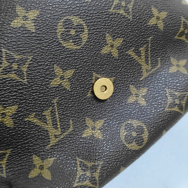 MUSETTE TANGO Monogram Coated Canvas Brown
