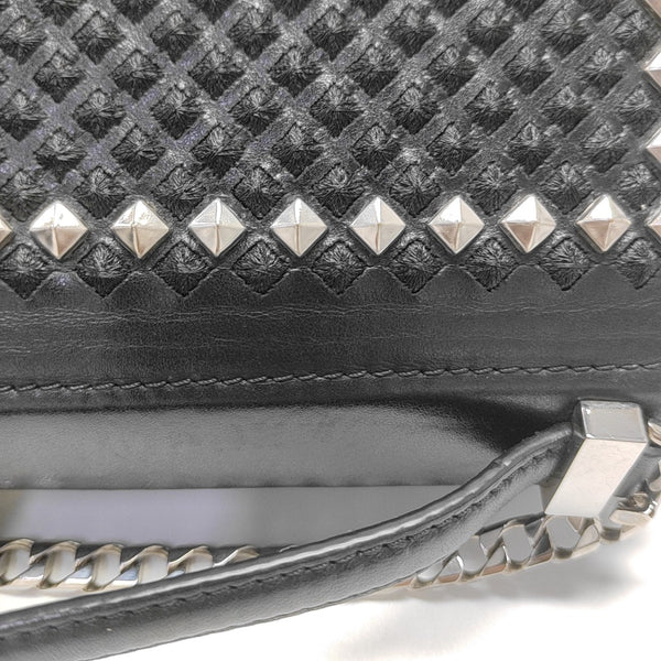 Calfskin Shoulder Bag Black