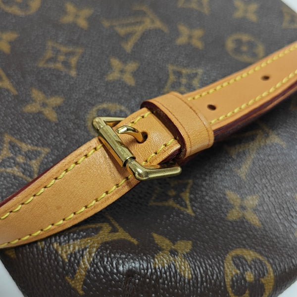 MUSETTE TANGO Monogram Coated Canvas Brown