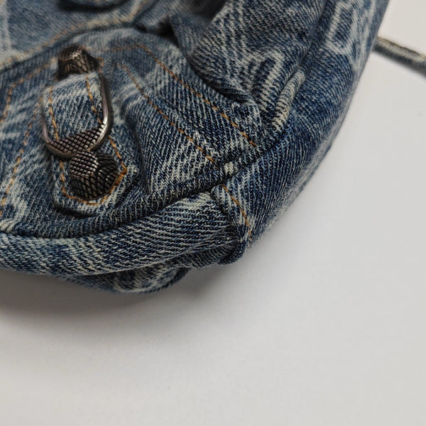 Le Cagole Small Denim Blue