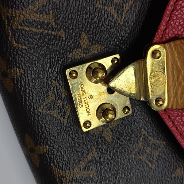 PALLAS BB Monogram Coated Canvas Brown