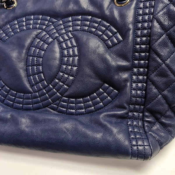 Quilted Calfskin Blue