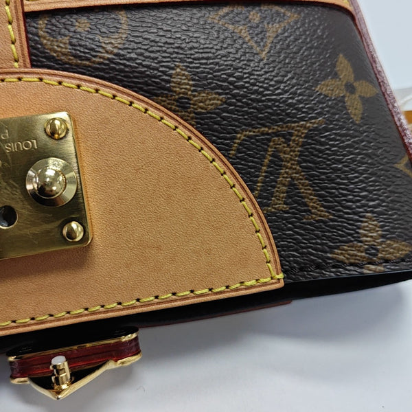 DUFFLE Monogram Coated Canvas Brown