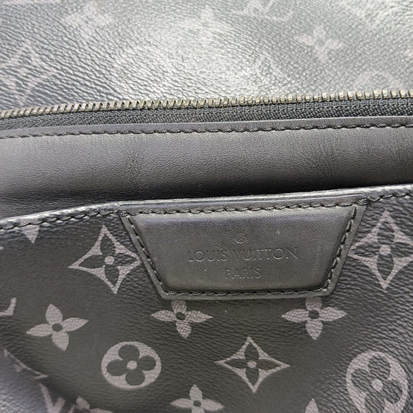 DISCOVERY PM Monogram Coated Canvas Black