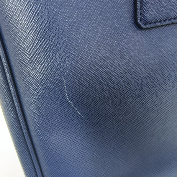 Galleria Large Saffiano Calfskin Blue