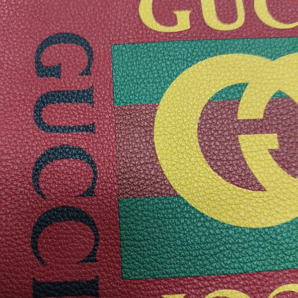 Print Medium Calfskin Red