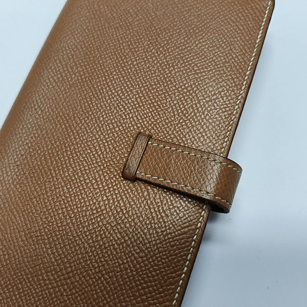 Bearn Medium Epsom Brown Wallet