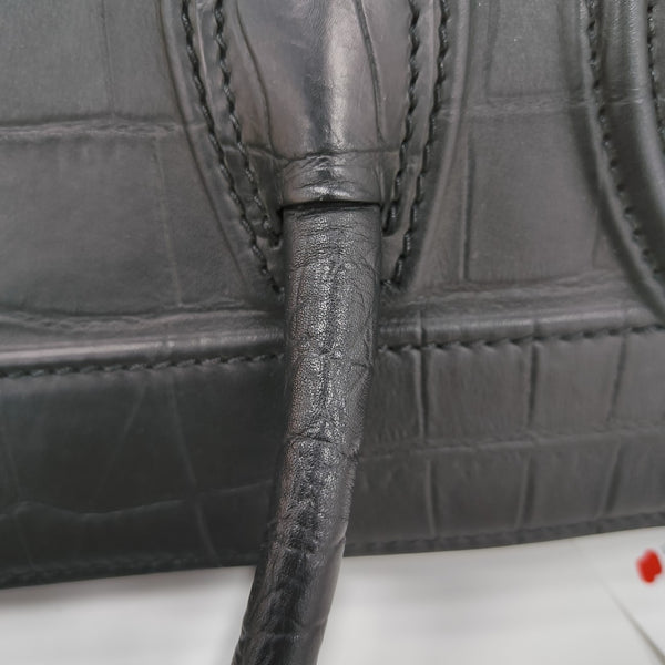 LUGGAGE Calfskin Black