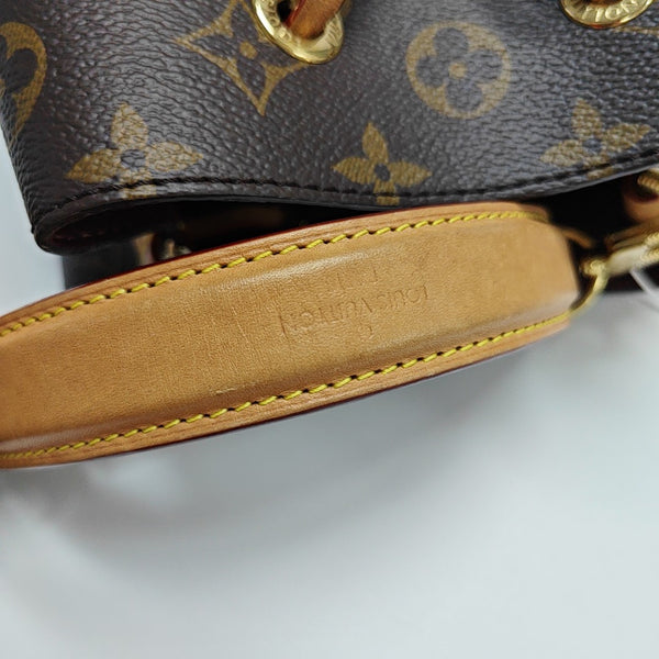NÉONOÉ BB Monogram Coated Canvas Brown