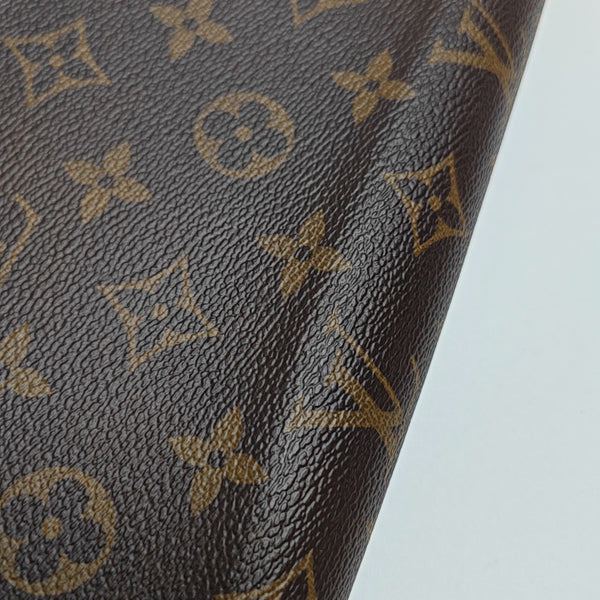 FÉLICIE Monogram Lona Revestida Marrón