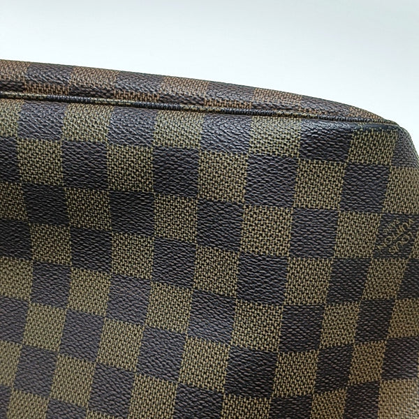 Authenticated pre-owned NEVERFULL MM Damier Ebene Coated Canvas Brown - Tote Bag at Looply