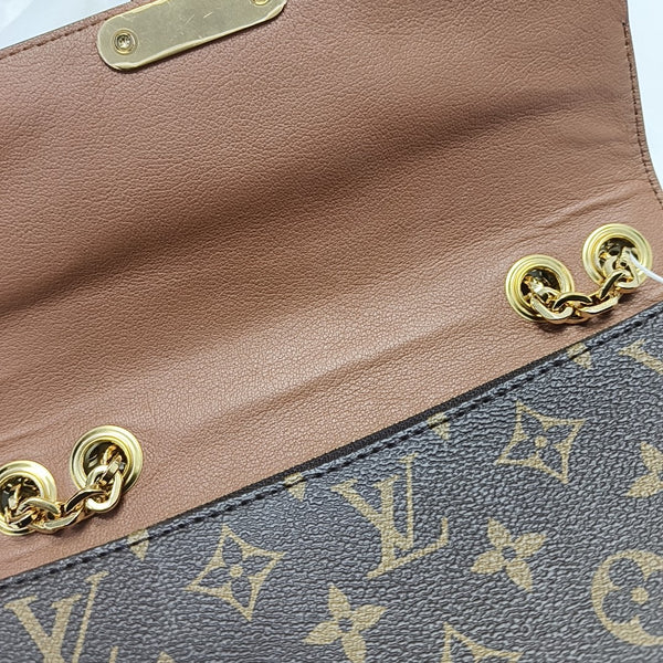 MARCEAU Monogram Coated Canvas Brown