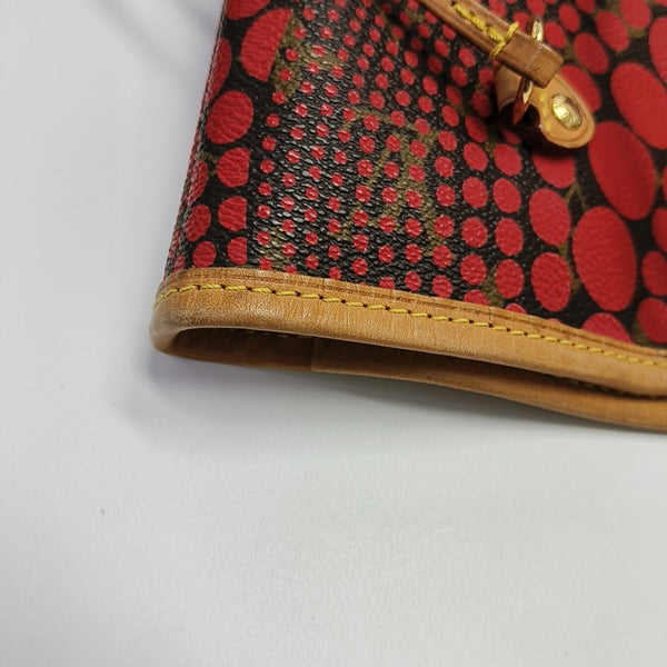 NEVERFULL MM Monogram Coated Canvas Brown