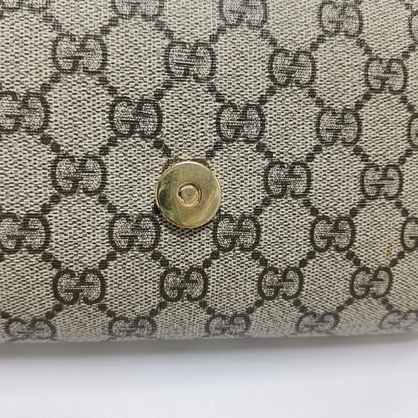 Horsebit 1955 Mini Monogram Coated Canvas Beige