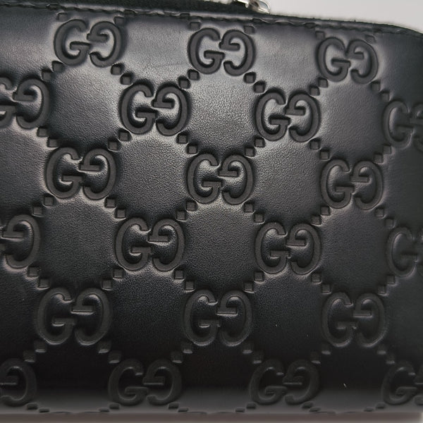 Monogram Calfskin Wallet Black