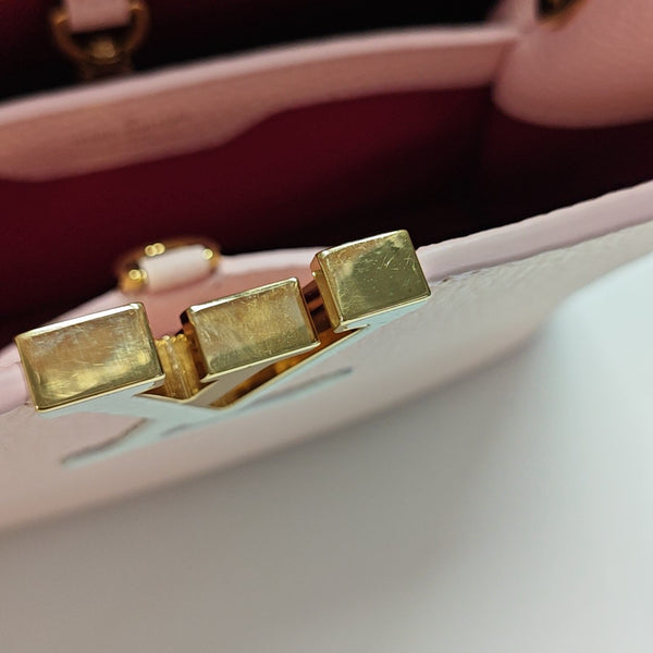 CAPUCINES BB Calfskin Pink