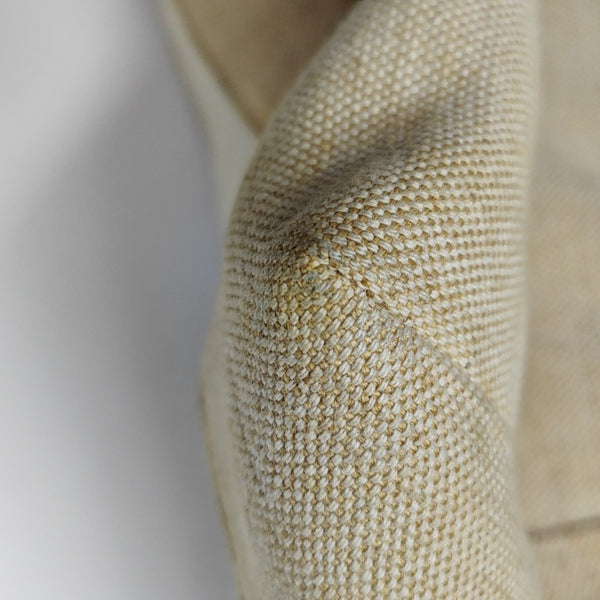 Linen Top Handle Bag Multicolor