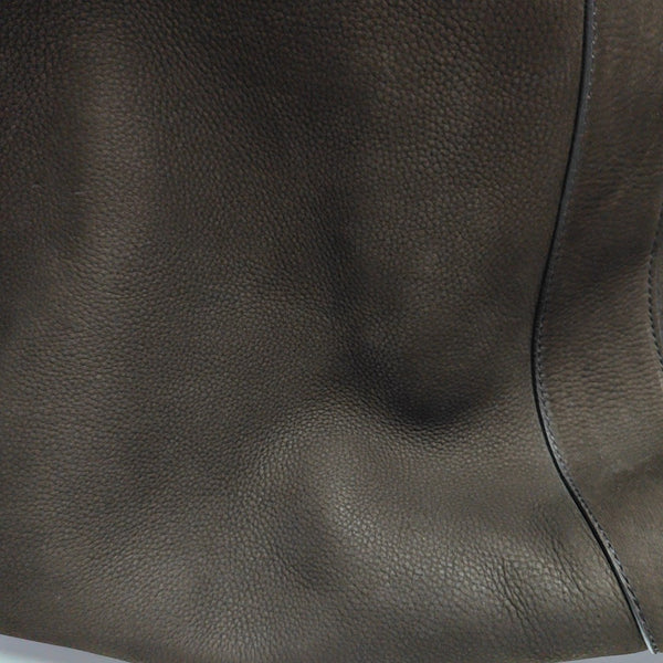Suede Tote Bag Brown