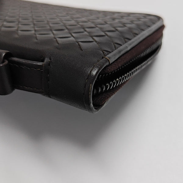 Calfskin Top Handle Bag Brown