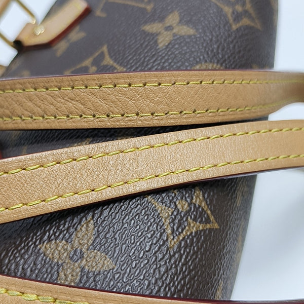 SPEEDY Nano Monogram Coated Canvas Brown