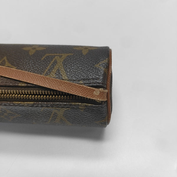 PAPILLON Mini Monogram Coated Canvas Brown