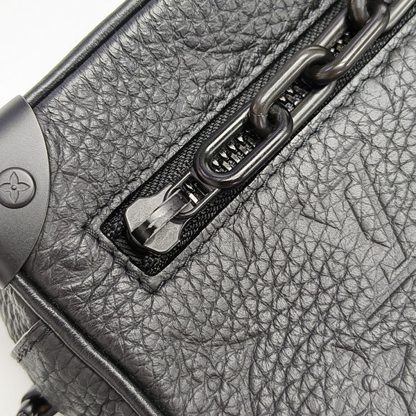 SOFT TRUNK Mini Monogram Calfskin Black