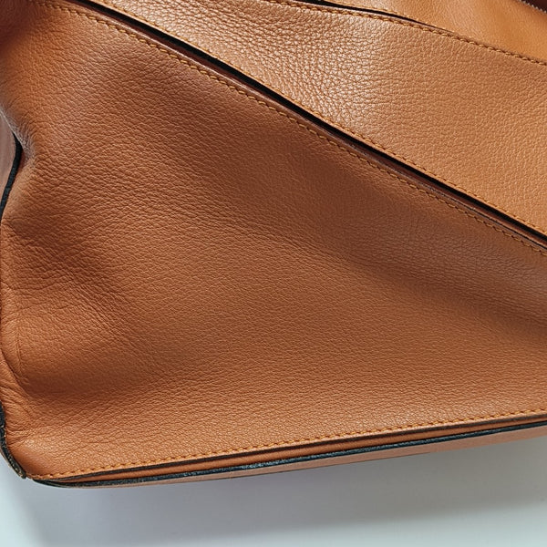 Puzzle Medium Calfskin Orange